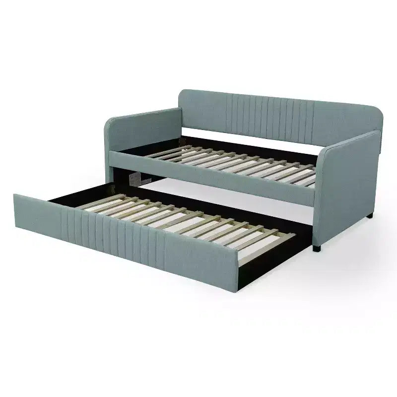 Twin Amelia Upholstered Daybed with Trundle Drawer