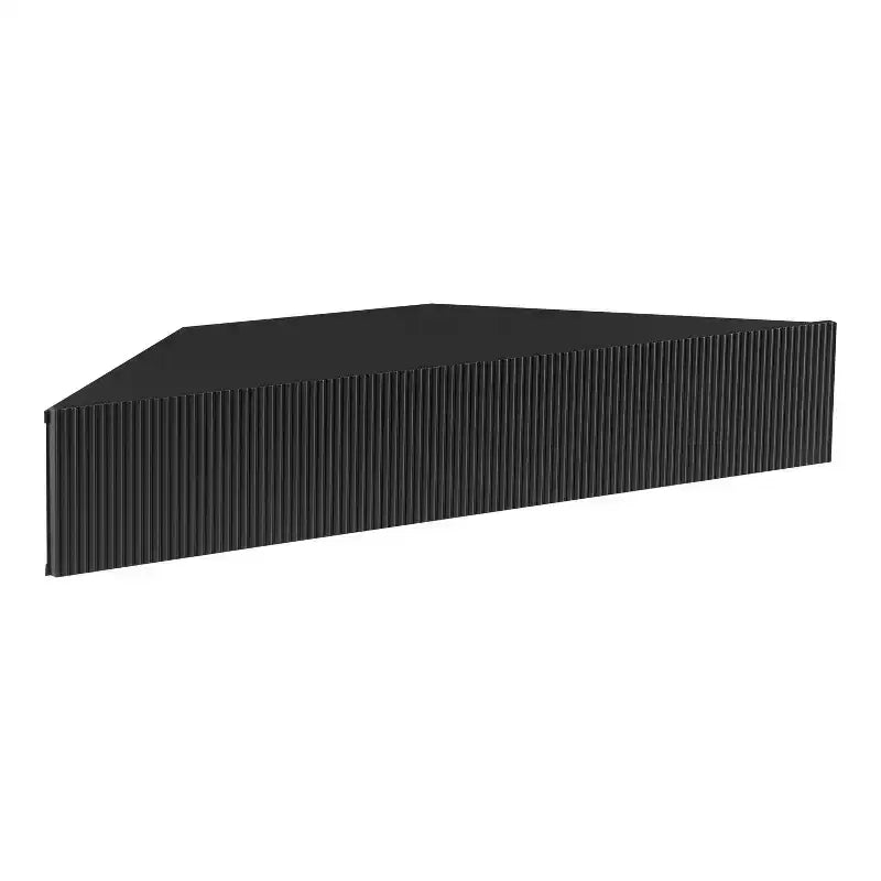 Mid-Century Modern 3-Shelf Corner Floating TV Stand for TVs up to 50"