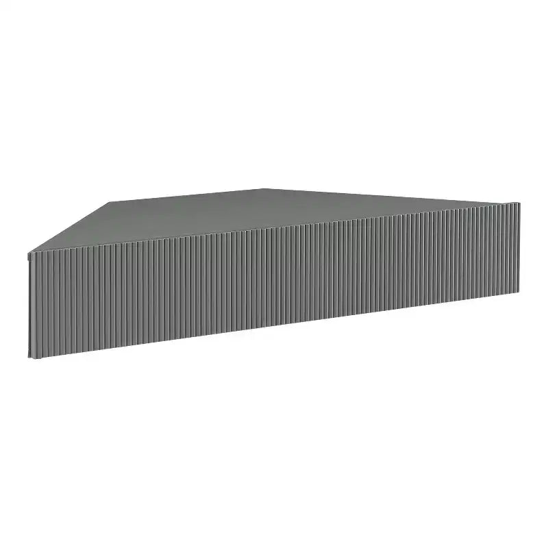 Mid-Century Modern 3-Shelf Corner Floating TV Stand for TVs up to 50"