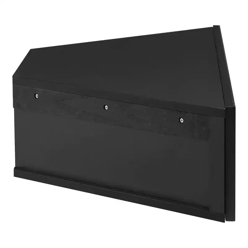Mid-Century Modern 3-Shelf Corner Floating TV Stand for TVs up to 50"